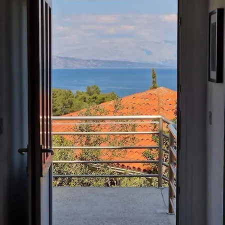 Vitarnja Hills Beautiful Terrace Sea View With Near Turquoise Apartman *
