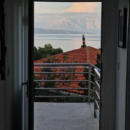 Vitarnja Hills Beautiful Terrace Sea View With Near Turquoise *