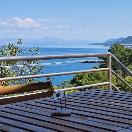 Vitarnja Hills Beautiful Terrace Sea View With Near Turquoise